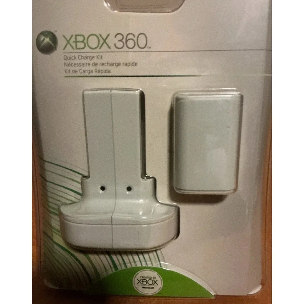 Microsoft Xbox 360 Live‎ Quick Charge Kit (White) New/Sealed